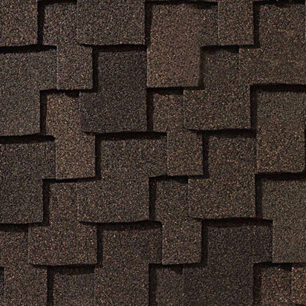 Гибкая битумная черепица GAF Grand Sequoia, Autumn Brown